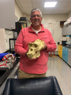 If you never had Mr. Grilllo as science teacher, you may never get to his collection of dead animal bones and human bones in the back of his room (c-114). 
